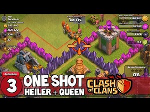OneSHOT - "15xHeiler+Queen" - Clash of Clans [Deutsch/German]