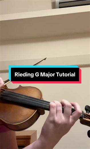 Rieding G Major Violin Tutorial: Step-by-Step Guide