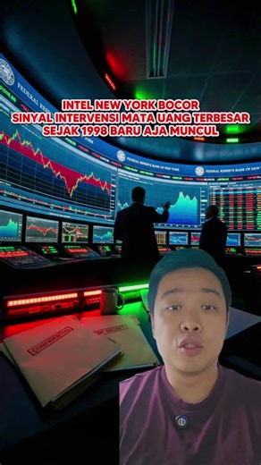 Intel New York Bocor, Sinyal Intervensi Mata Uang Terbesar Sejak 1998 Baru Aja Muncul