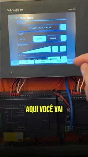 Configurou IP errado? A forma mais rápida de alterar IP da IHM Schneider sem software!