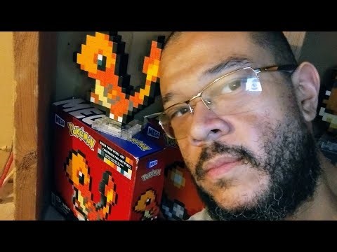 Pokemon Pixel Art: Mega Construx Charmander Edition Part One