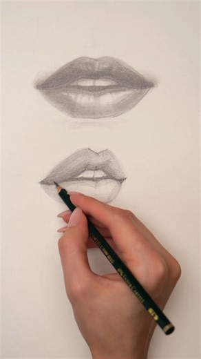 Easiest Lips Drawing 👄 Step 6.2 | Beginner to Master #shorts #easydrawing #tutorial #art