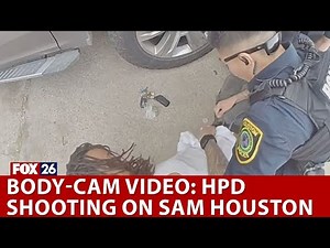 HPD officer-involved shooting: Body camera video released from May 22 shooting
