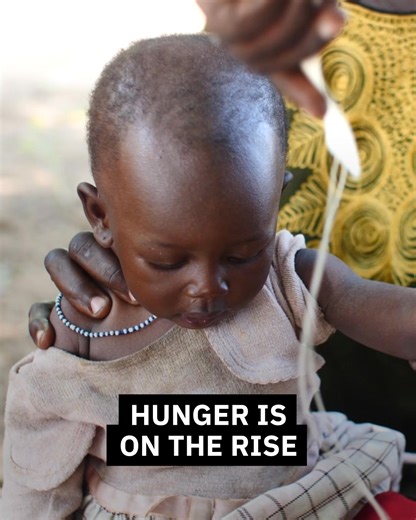 More children are going hungry every year. Your monthly donation can provide malnourished children with life-saving food. | Concern Worldwide
