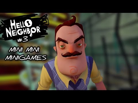 MINI MINI MINIGAMES! (Hello Neighbor PS5 #3)