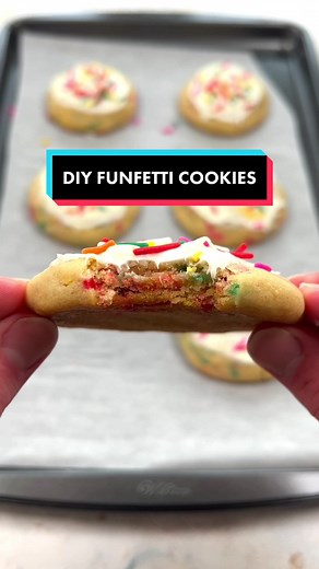 Funfetti Cookies: Easy Homemade Recipe