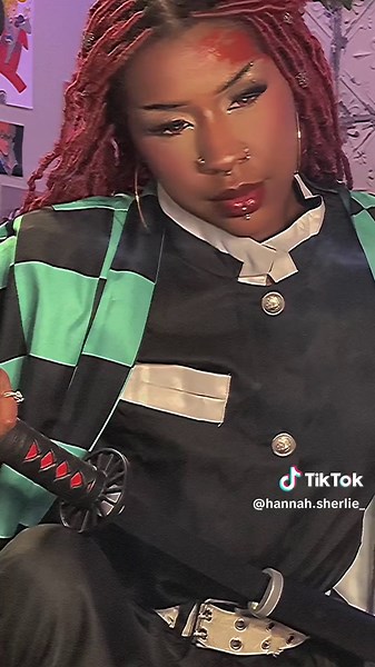 Tanjiro Kamado Cosplay Makeup Tutorial