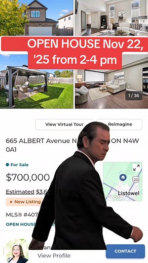 Is it worth it? To move to Listowel? This home is listed for $700,000 located at 665 Albert Avenue in Listowel. See the pictures at homesinwaterloo.ca . Newer home over 2,100 sq. ft, double car garage, fenced in backyard patio for entertainment, comes with its own movie theater, multi-level home. you're going to love it. come down today and check it out, or book a time next week? #kitchener #waterloo #cambridge #listowel #realestate | homesinwaterloo.ca | Facebook