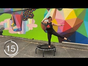 30 min MINI TRAMPOLINE Workout / Cardio + Strength