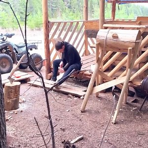 1.5K views · 38 reactions | Live in an offline log cabin off grid. An autonomous set of water from improvised means!. Outdoor Boys-Family Adventures | The Ultimate Survival Shelter | Facebook