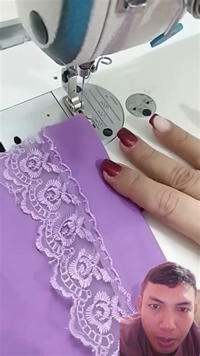 ide model lengan baju renda #sewing #shorts