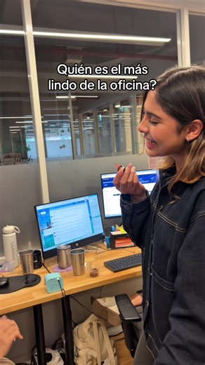 ¿Quién es el chico más lindo de la oficina?