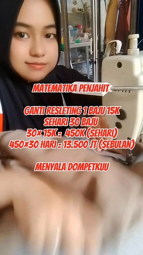Menyala ngga tuhh😁😁😁 #sewing #thanksgiving | Lutfy Eka Heryanti