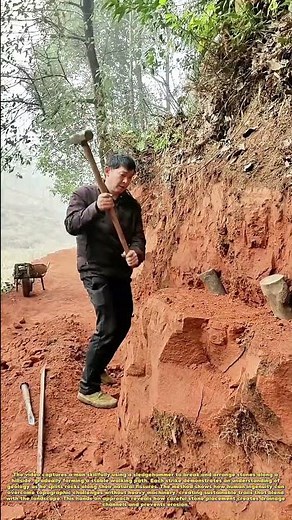 Pathmaker: How One Man Shapes Mountains with Simple Tools