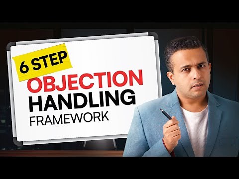6-Step Objection Handling Framework | How To Overcome Customers' Objections In Sales Calls?