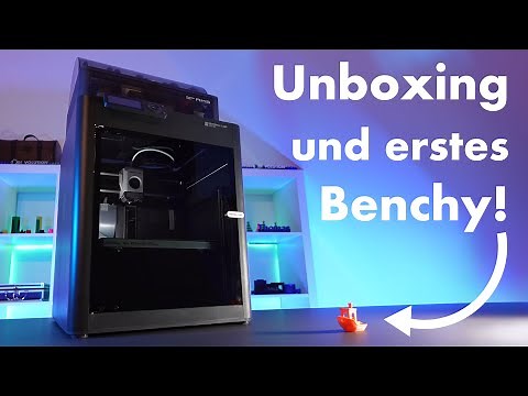 Bambu Lab P1S - Unboxing und erster Druck