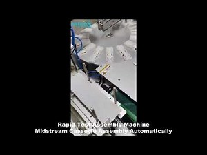 Lateral Flow Training: Rapid Test Assembly Machine Midstream Cassette Assembly Automated - ANTITECK
