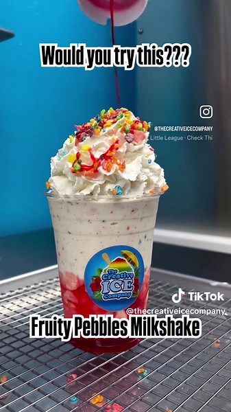 Delicious Fruity Pebble Milkshake Recipe