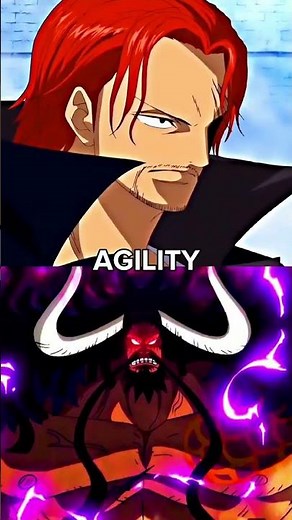 Kaido vs Shanks One Piece
