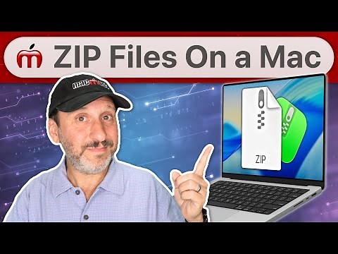 How To Create and Expand ZIP Files On a Mac