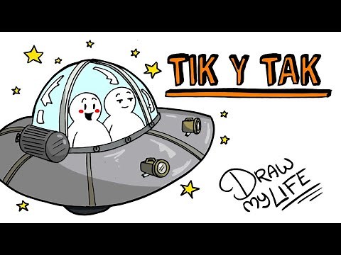 EL VERDADERO ORIGEN DE TIK Y TAK | Draw My Life de TikTak Draw