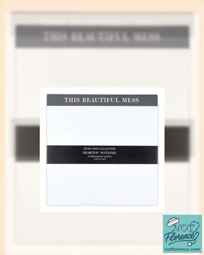 This Beautiful Mess Chunky Square Notepad Block | 7.25" x 7.25"