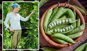 Emmerdale’s Zoe Henry shows off her home-grown vegetables