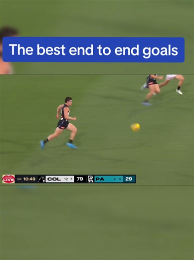 Best End to End Goals in AFL Football