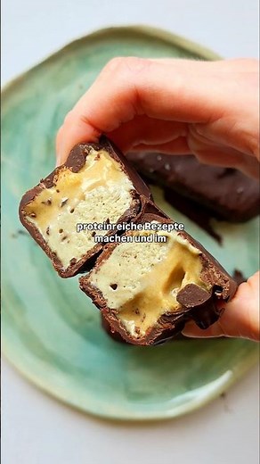 Vegan Snickers Ice Cream Bars with 10g Protein