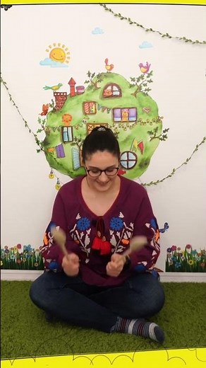 Joc de ritm | Activitati pentru copii cu teacher Amalia de la #gradinitaonline #grupamica #ritm