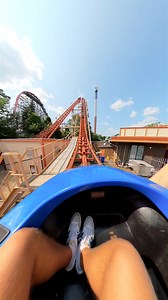 101K views · 1.4K reactions | Flashback coaster at Six Flags goes forward AND backwards | The Coaster Scoop | Facebook