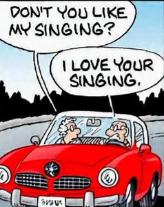 That's a funny joke! Hearing aids don't help with seeing, they help with hearing. So, Earl would still need his glasses or other visual assistance to see where he's going. But maybe the joke is that Earl's got some other issues going on? 😂👀 | Pickles Comic Hub