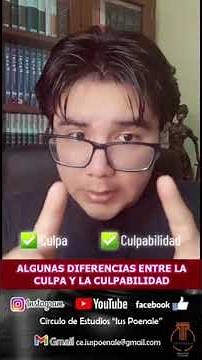 🔴 Diferencia entre culpa y culpabilidad | El abogado del saco - Reel #22