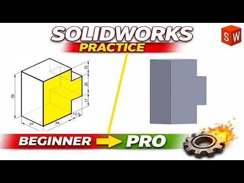 Learn SolidWorks Fast | 3D Modeling Practice