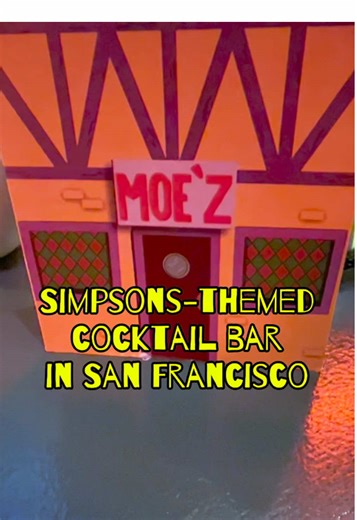 Moe’z Tavern: A Simpsons Cocktail Bar in San Francisco