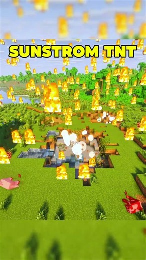 Random TNT в Minecraft 🤯#minecraft #funny #tnt