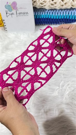 Amostra de Ponto em Crochê: Tutorial Completo