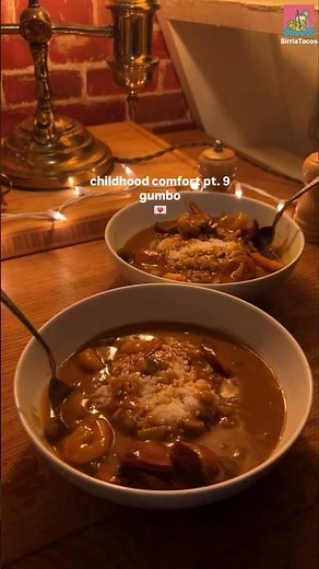 The ONLY One-Pot Gumbo Recipe You Need 🥘 #gumbo #comfortmeal #texasfoodie #onepotmeals #recipeshorts