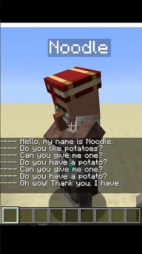 NPC dialogue experiment. [Minecraft 1.21 Datapack] #shorts #minecraft #datapack