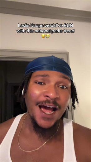 National parks being overly freaked out on social media is peak Parks & Rec humor 😂😂 #parksandrec #fyp #nationalpark #leslieknope #yellowstonenationalpark