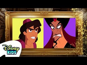 Aladdin vs. Jafar | Aladdin 🧞‍♂️🕌 | Great Hall of Rivals 😈✨ | ‪@disneykids‬