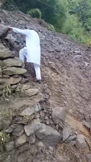 Ashok Kumar, Former MLA Ramban and General Secretary JKPCC along with Ankur Dogra State Secretary JKPYC and others visited Rajgarh, Ramban and met with Cloud Burst affected families. He demanded immediate rehabilitation and compensation of 50 lac per family. | Indian National Congress - Jammu and Kashmir