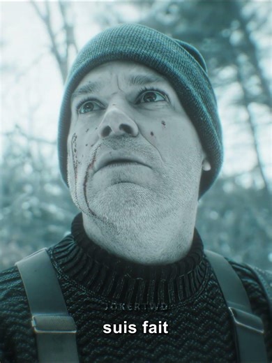 Dexter kills a hunter who shoots a deer (French version) / Dexter: New Blood 2021 #shorts