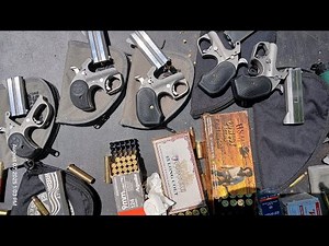 BOND ARMS DERRINGERS OVERVIEW & Shooting Different Calibers! .22 mag 9mm to Wild!