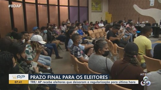 TRE-AP recebe eleitores que deixaram para última hora a regularização do título