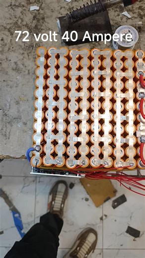 72 volt 40 Ampere lithium battery 🔋#batterytechnology #batterytype #electrical