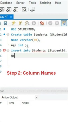 SQL Series Day 4 🚀 | INSERT INTO in SQL | Add Data to Table