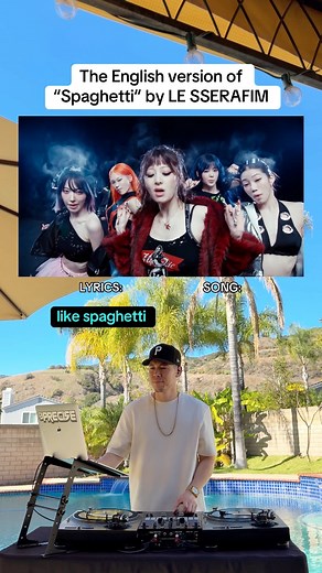 542K views · 8.9K reactions | “Spaghetti” by LE SSERAFIM in English  #lesserafim #kpop | DJ Precise | Facebook