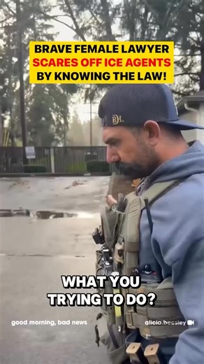 🔥The Funniest Latino Page🔥 on Instagram: "GOOD FOR HER 👏👏👏 Portland, Oregon: Immigration attorney Alicia Vial Beeslev says she got a call from a client that federal agents came to their home and claimed they had the riaht to arrest them. She demanded to see a warrant, challenged their legal authoritv, and says the agents left within about five minutes This is a reminder for every family: you do not have to open the door. Ask for a warrant signed bv a iudge and tell them to slide it under th