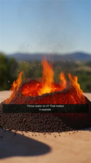 This Grenade Burns Through STEEL at 2500°C #shorts #military